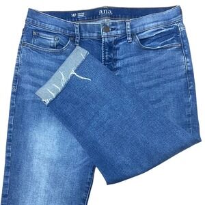 a.n.a A New Approach High Rise Straight Leg Cropped Jeans Minimalist Size 14P